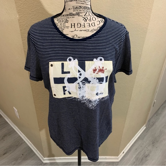 Lauren Ralph Lauren Tops - Lauren Ralph Lauren stripe tee size medium